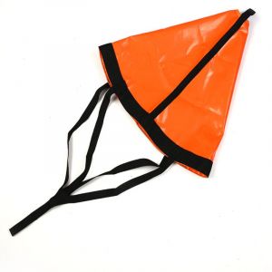 Ancre flottante orange en forme de chaussette, flotteur de d&eacute;rive, utilisation simple, design compact, accessoire pour kayak et bateau de p&ecirc;che, S