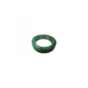 Fil de Tension Plastifié Vert - Diamètre 2,40mm - Longueur 50m