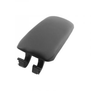 Euritecsa - 8P0864245P Remplacement du couvercle de l'accoudoir de la console centrale pour Audi A3 2003-2012 - Cuir noir