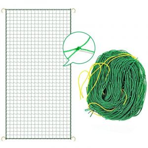 Filet &agrave; Plantes Grimpantes 1.8 5M Treillis Jardin Filet Support Plante Grimpante Filet PotagerTreillis Jardin Filet avec Grande Mailles Filet &agrave; Ramer