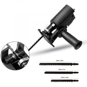 Perceuse &agrave; main transform&eacute;e en scie &eacute;lectrique scie sabre transform&eacute;e en scie &agrave; guichet t&ecirc;te de conversion outils &eacute;lectriques multifonctionnels pour