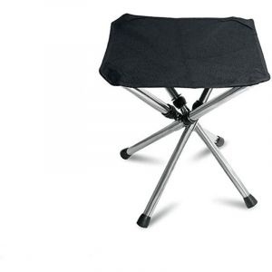 Chaise de p&ecirc;che pliante d'ext&eacute;rieur en aluminium, tabouret de pique-nique portable et pliable, mini tabouret de rangement, chaise de p&ecirc;che pliable,