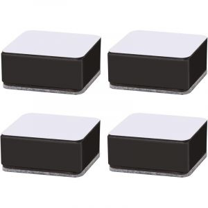 Rehausseurs de Meubles Pieds de Meubles de Lit Table &Eacute;l&eacute;vatrice Canap&eacute; Lit Riser Rehausseurs de Lit en Acier Carbone Rehausseur de Meuble Adhesif