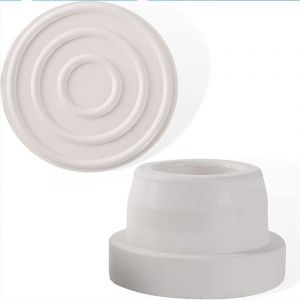 Pare-Chocs d'Échelle de Piscine, Tampon pour Échelle piscine, Pare-Chocs en Caoutchouc pour Échelle de Piscine,Blancs Pare Choc Échelle Piscine (4pcs)