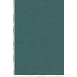 Papier peint intiss&eacute; bleu canard Tapisserie textur&eacute;e tendance pour chambre Papier peint uni p&eacute;trole id&eacute;al salon