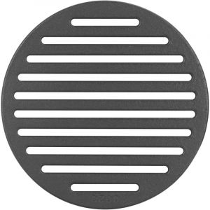 Grille ronde en fonte de carbone, diam&egrave;tre 20 cm, pour de nombreux po&ecirc;les et chemin&eacute;es