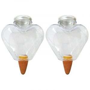 Largeight - Arrosage Plante Interieur Terre Cuite, Arrosage Automatique Interieur, Boule D'arrosage Des Plantes, Cone d Arrosage Céramique Et