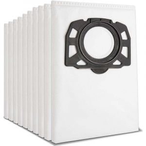 Lot de 10 sacs d&39aspirateur pour Kärcher 2.863-006.0, Sacs Aspirateur pour Kärcher WD4 WD5 WD6 WD5P WD6P Premium MV4 MV5 MV6