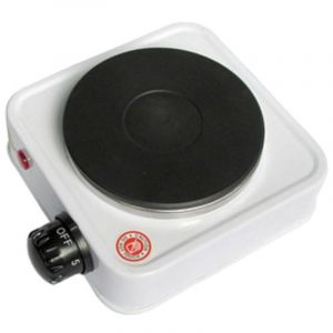 Capaldo - impe'rial cuisinie're e'lectrique avec plaque en fonte diame'tre 100 mm puissance 500w pour bureau de camping a' domicile