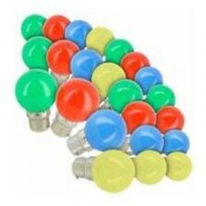 Lot de 24 Ampoules LED B22 Guirlande guinguette ext&eacute;rieur