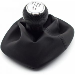 Pommeau de Levier de Vitesse de Voiture, 23mm, 5 Vitesses, Levier de Vitesse, guêtre de démarrage, Compatible avec Golf 3/5