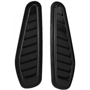 Grilles d'a&eacute;ration universelles pour voiture, 2 pi&egrave;ces, couvercles de ventilation pour capot, pi&egrave;ces de rechange