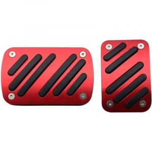 Repose-Pied Kit Pédales D'accélérateur Et d'embrayage Frein Voiture Aluminium Couvercle Pédale Automatique pour Peugeot 308 SW 408 4008 5008