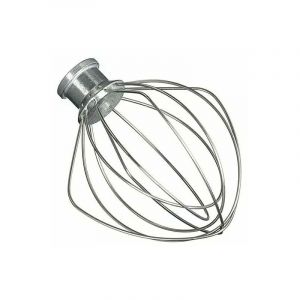 Longziming - Tête de Fouet de Rechange en Acier Inoxydable. Compatible avec KitchenAid K45WW KSM150 KSM160 K45 KSM90 Stand Mixer,Fouet a Fils, Acier