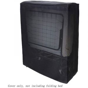 Housse pour lit pliant, housse domestique imperm&eacute;able et anti-poussi&egrave;re pour l'int&eacute;rieur et l'ext&eacute;rieur, housse imperm&eacute;able pour lit