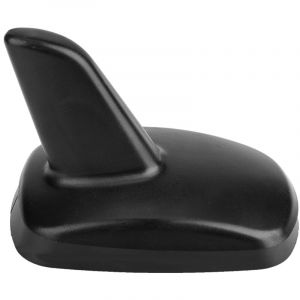 Qiilu D&eacute;coration d'antenne d'aileron de Requin de Voiture, d&eacute;coration d'antenne de Toit d'aileron de Requin Noir 3897ZIY pour 2016-2018