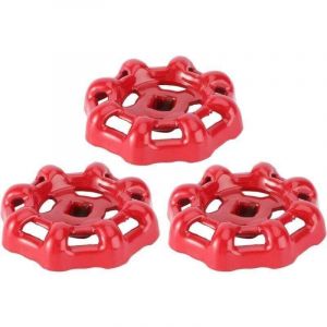 Volant de vanne poign&eacute;e de vanne en fer rouge vanne &agrave; boisseau sph&eacute;rique vanne , XU,d'arr&ecirc;t robinet de conduite d'eau vanne partie sup&eacute;rieure poign&eacute;e