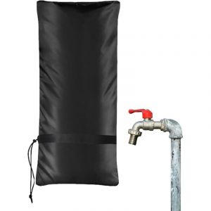 Givre pour Robinet D'ext&eacute;rieur, Housse Protection pour Robinet Ext&eacute;rieur, Couvercle Antigel pour Robinet，L:63 x 33cm
