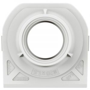 Embout presse-&eacute;toupe de remplacement pour bo&icirc;tier saillie &eacute;tanche Plexo 1 entr&eacute;e filetage ISO20 - blanc - 069662L - Legrand