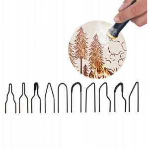 ProBurner LoopTips x10 &ndash; Ensemble de pointes pour br&ucirc;leur RBR60W / RBB60W / Black Fenix 60W Pour bois et cuir Pyrogravure de pr&eacute;cision