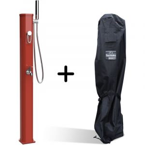 Douche solaire JOLLY GO Formidra Terracotta - 20 L Housse d&rsquo;hivernage pour douche solaire