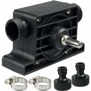 Pompe à Eau et Huile pour Perceuse, Mini Pompe Portable d'entraînement de Perceuse Électrique, Pompe de Vidange Miniature sur Perceuse à Haut Débit