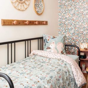 Parure de lit enfant &eacute;cureuil 140x200