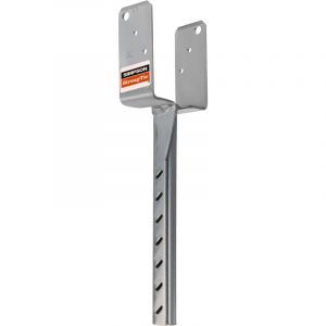 Embase de poteau PBWS90Z 90x40x77x200x22x3mm