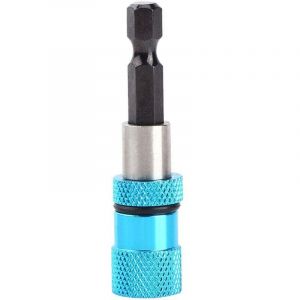 Portes Embout Magn&eacute;tique Extension de Vissage Tournevis Bar Hex Shank Socket Adaptateur Foret pour &eacute;lectrique Tournevis 1/4inch Hex Longueur 60mm