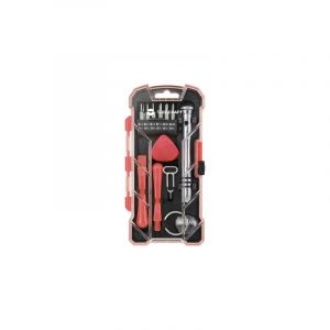 Toolcraft - TO-7746381 pour les bricoleurs, pour smartphone set de réparation en valise 18 pièces