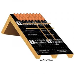 &Eacute;cran sous-toiture universel 3 couches PREMIUM TONNARA 165g-m&sup2; W1 &eacute;tanche &agrave; l'eau et &agrave; l'air rouleau de 1.5m par 50m - SALOLA