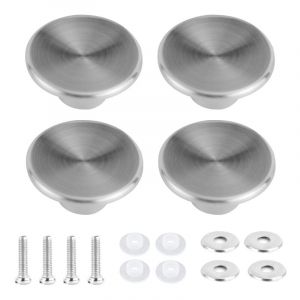 Bouton de couvercle de casserole - Lot de 4 - Boutons de couvercle - Couvercle de casserole en acier inoxydable - Bouton de couvercle de casserole