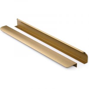 6 pi&egrave;ce Invisible Laiton Bross&eacute; Poignee de Meuble Cuisine - poignee de cuisine Poign&eacute;e de Poign&eacute;e Meuble Entraxe 320mm