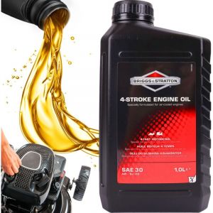 Huile moteur pour tondeuse à gazon BRIGGS&STRATTON SAE30 1L moteur 4 temps minéral