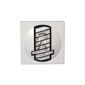 Aldes - Bouche d'extraction autoréglable - bap color Standard Fixe 45 m³/h - ø 100 mm - Gris - 11019243 11019243