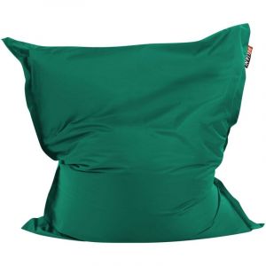 Housse de Pouf Grande Taille avec Fermeture Éclair Imperméable Durable Intérieur Extérieur 140 x 180 cm en Nylon Vert Fuzzy