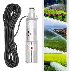 Senderpick - 12V 180W Pompe à eau Pompe de puits profond Pompe immergée Jusqu'à 20m Pompe