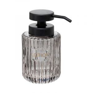 5five Simply Smart - Distributeur de Savon en Verre 'Glass' 14cm Gris