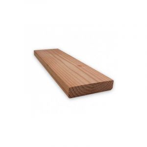 Lame de Terrasse Bois FINO 21x145 Douglas - Qualité 2nd Choix - Longueur 3m - Traité Autoclave Marron