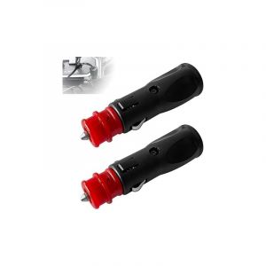 Prise allume-cigare, adaptateur mâle allume-cigare, prise adaptateur allume-cigare, prise allume-cigare mâle universelle pour voiture camion bateau