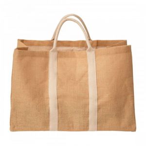 Sac &agrave; B&ucirc;ches Jute &eacute;crue Avec Anses Ruecab - Ruecab