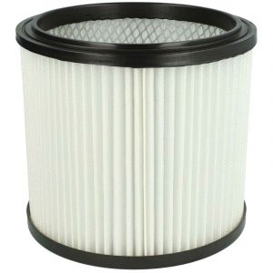 1x filtre plissé compatible avec Parkside pnts 30/4(E/S), 30/6(E/S) aspirateur - noir / blanc - Vhbw