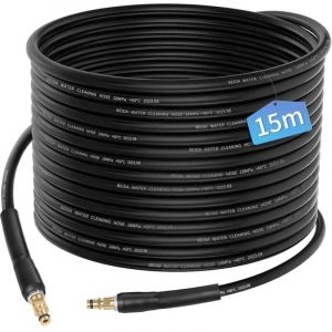 Ulisem 15M Flexible Tuyau pour K&auml;rcher K2 K3 K4 K5 K6 K7 Nettoyeur Haute Pression Accessoires Rallonge Tuyau de Rechange Pi&egrave;ces D&eacute;tach&eacute;es Tuyau