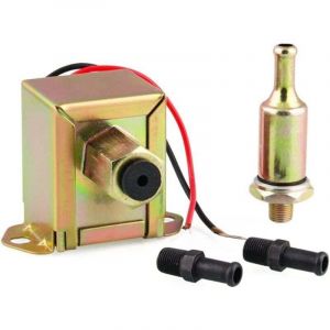 Pompe &agrave; Carburant &eacute;Lectrique 12v 2.5-4 Psi, Pompe &agrave; Carburant En Ligne Basse Pression Pompe &agrave; Essence &eacute;Lectrique Automatique Pompe &agrave; Carburant