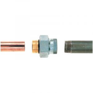 Raccord isolant diélectrique femelle 1/2" (15/21) - cuivre Ø16 - Watts