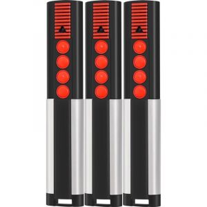 3pcs Sommer Ouvre-porte de garage - T&eacute;l&eacute;commande universelle pour 4020 TX03-868-4 4020V000 - 868 MHz - &Eacute;metteur portatif 868 MHz - Pour porte de