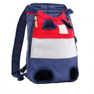 Sac Ventral Chien, Porte Chien Sac Transport pour Chien Chat (M ) Sac &agrave; Dos Sortie, Voyage, Camping Sac Ventral de Transport pour Petit Animaux