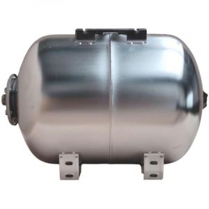 R&eacute;servoir &agrave; vessie tout INOX horizontal 50L AQUASYSTEM