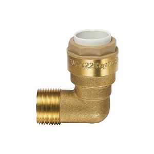 Raccord &agrave; enclipser Itap fit coude m&acirc;le 16mm x 1/2''