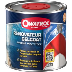 Owatrol - Elimine la rouille sur l'inox, ravive les gelcoats marine polytrol 1 litre